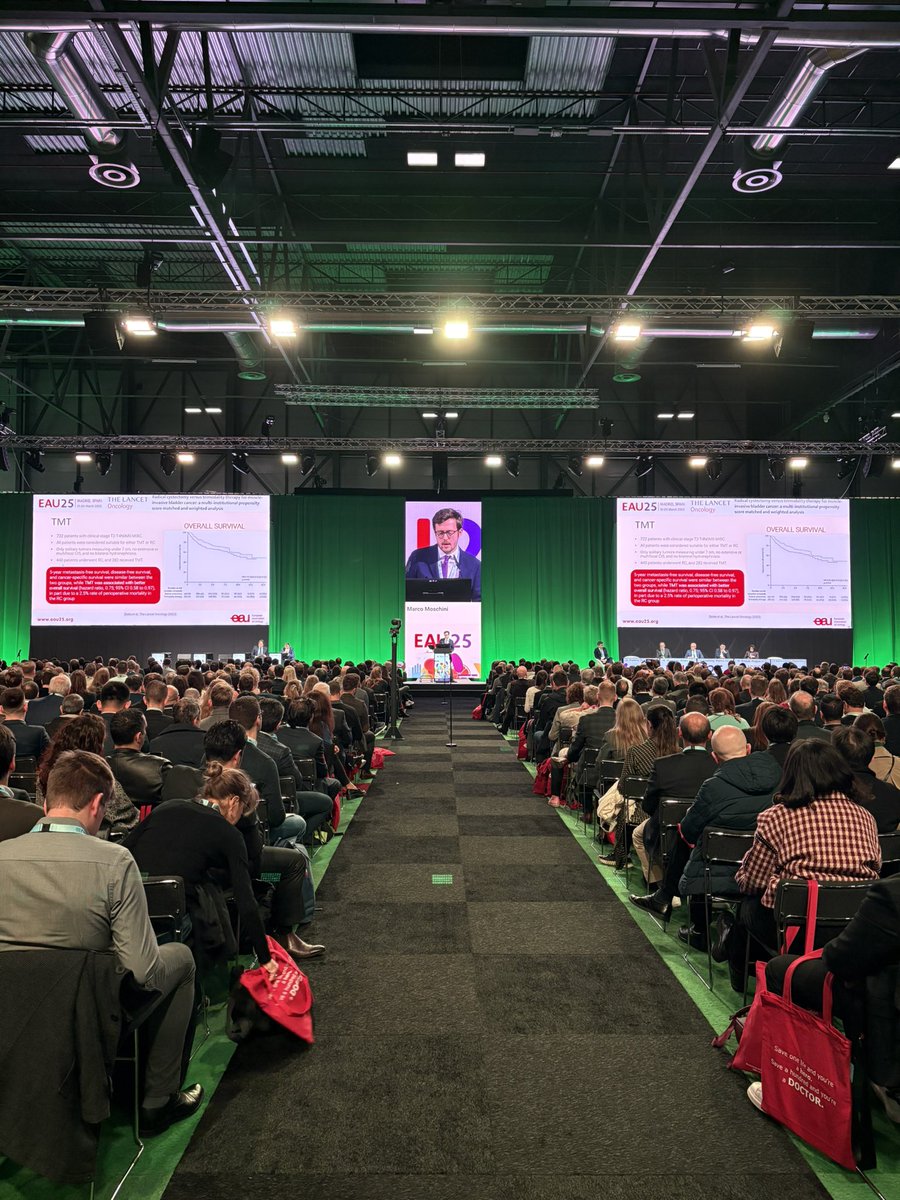 Bladder sparing strategies for bladder cancer
#eau2025
#plenary
