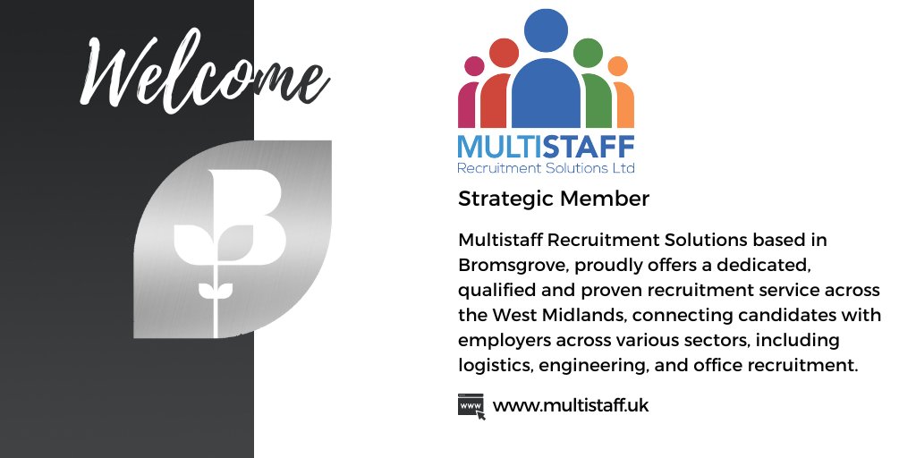 We're thrilled to welcome our newest Strategic Member, Multistaff Recruitment Solutions, to the Herefordshire &amp; Worcestershire Chamber of Commerce!

Find out more about our newest Strategic Member: multistaff.uk