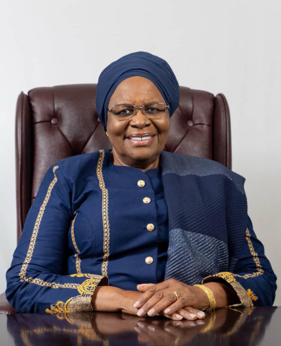 Congratulations to the President of the Republic of Namibia, Her Excellency Dr. @VPSWAPO , Commander-in-Chief of the Namibian Defence Force.  

As the first female President of our great nation, may you achieve what others could not and excel where others have fallen short. This