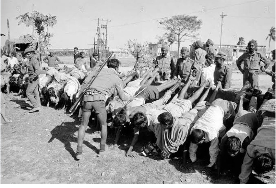 پنجابی فوج کے سامنے جب نہتے بےبس عوام ہو تو یہ فوج اس بچے کی طرح لاشیں گرا کر فتح کا جشن مناتی ہے. 
لین جب سامنے کوئی زورآور  آجائے تو پنجابی فوج اپنی پتلون اتار کے قدموں میں گر جاتی ہے, پلٹن میدان ڈھاکہ کی طرح .