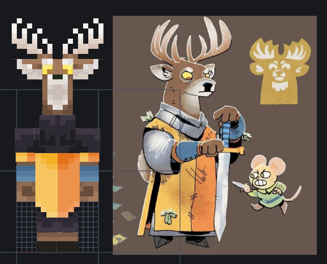 CUPINKKING's tweet photo. this is a 3d modelf of a root character... ask if you want it
#Blockbench #RootBoardGame #lowpoly https://t.co/g08oKJGl3H