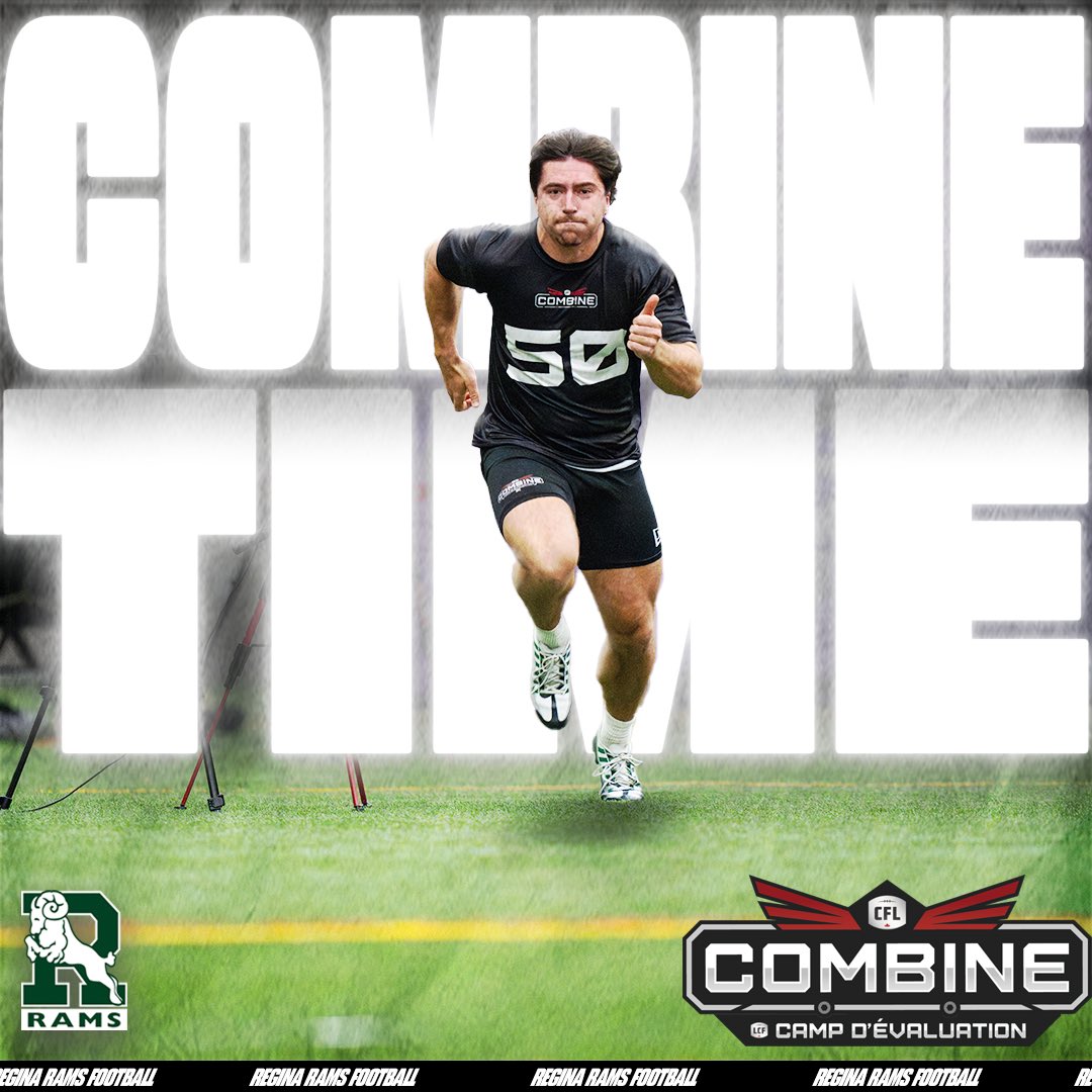 Combine time!! 
Good luck Klassen, Hippe and Robinson! 🐏 <a href="/CFL/">CFL</a> #cflcombine