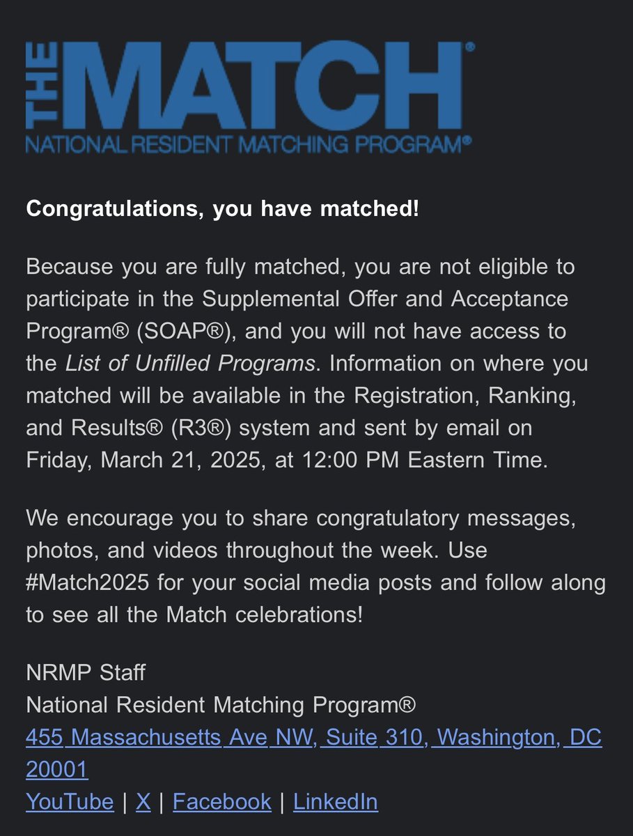 NamrathaG9's tweet photo. I matched into my #1 choice for both prelim and Diagnostic Radiology!
Iโm beyond excited to start this new journey at my dream program at Wake Forest. Dreams really do come true ๐ฅน
IโM GOING TO BE A RADIOLOGIST!
#Match2025 #SGUMatch #futureradres
@wakehealthDR @cgeerechols https://t.co/V3UVLoinQI