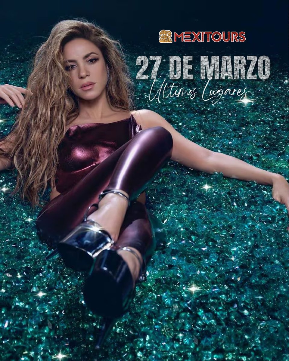 📷SHAKIRA📷
📷Las mujeres ya no lloran world tour📷

Síguenos en nuestras redes sociales:
📷 Facebook: MexitoursDMCOf
📷 Instagram: @mexitours_dmc
📷 Twitter: @mexitours_mexico

#Shakira #mexico #lasmujeresyanolloranlasmujeresfacturan #womanpower #tour #Mexico