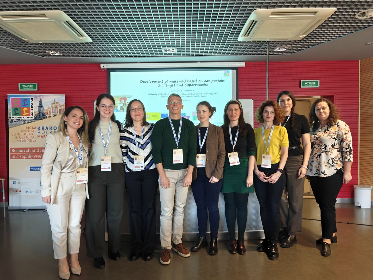 MCAA Western Balkans Chapter (@mcaa_wb) on Twitter photo Meetup of Western Balkans + Croatia originating MCAA members participating #MCAAConf2025 in Krakow
Thanks to <a href="/Mariecurie_alum/">Marie Curie Alumni Association (MCAA)</a> for nice networking opportunities Meetup of Western Balkans + Croatia originating MCAA members participating #MCAAConf2025 in Krakow
Thanks to <a href="/Mariecurie_alum/">Marie Curie Alumni Association (MCAA)</a> for nice networking opportunities