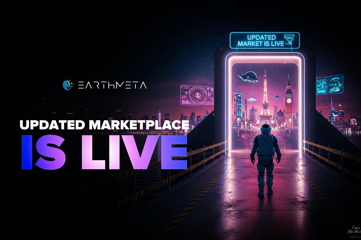 EarthMetaAi's tweet photo. 🚀 Your wait is over… EarthMeta’s Updated Marketplace is Now Live! 🌍

The next evolution of city trading has arrived. Buy, sell, and trade cities seamlessly with our enhanced marketplace.

🏙 Governors, your cities are waiting.
📈 New features including biding system has been integrated with smoother transactions.

Explore the marketplace now 👉 https://t.co/qkDoWNaigQ
