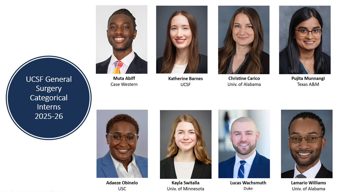 UCSF GS Residency (@ucsfgsresidency) on Twitter photo We are thrilled to announce our new General Surgery categorical resident class of 2032! Huge congratulations to everyone – we are so excited to welcome these new colleagues to <a href="/UCSFSurgery/">UCSF Surgery</a> in June! #Match2025 We are thrilled to announce our new General Surgery categorical resident class of 2032! Huge congratulations to everyone – we are so excited to welcome these new colleagues to <a href="/UCSFSurgery/">UCSF Surgery</a> in June! #Match2025