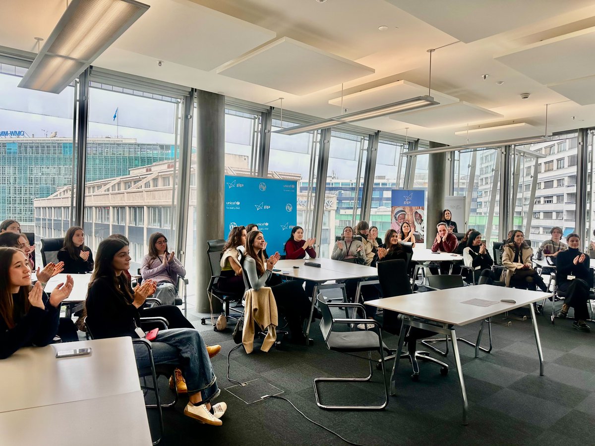 Giga (@gigaglobal) on Twitter photo 💡<a href="/Gigaglobal/">Giga</a> was pleased to welcome students from <a href="/UPFBarcelona/">UPF Barcelona</a> to our Geneva Connectivity Centre today to explore the work of <a href="/ITU/">Int’l Telecommunication Union</a>, and how Giga provides tools and services in school mapping, infrastructure modeling, contracting and procurement to help governments bring the 💡<a href="/Gigaglobal/">Giga</a> was pleased to welcome students from <a href="/UPFBarcelona/">UPF Barcelona</a> to our Geneva Connectivity Centre today to explore the work of <a href="/ITU/">Int’l Telecommunication Union</a>, and how Giga provides tools and services in school mapping, infrastructure modeling, contracting and procurement to help governments bring the