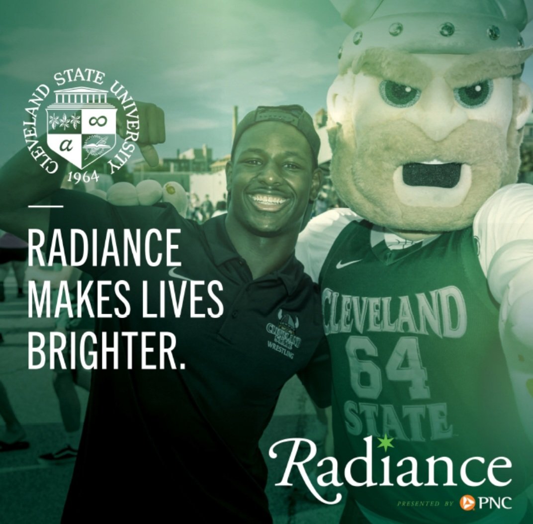 Success in college can have a powerful effect on success after college. Cleveland State’s annual Radiance event helps at-risk students get more out of their college experience and their lives! Please support Radiance! radiance.supportcsu.org
