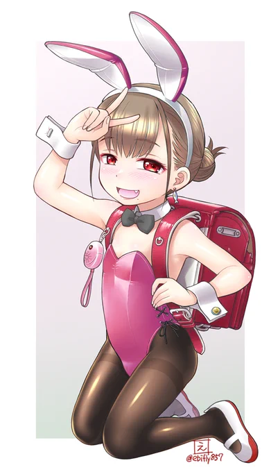 そんな日があるとは…UPしなきゃ と思ったら昨日か!でも貼る(2度め)  #ランドセルの日 