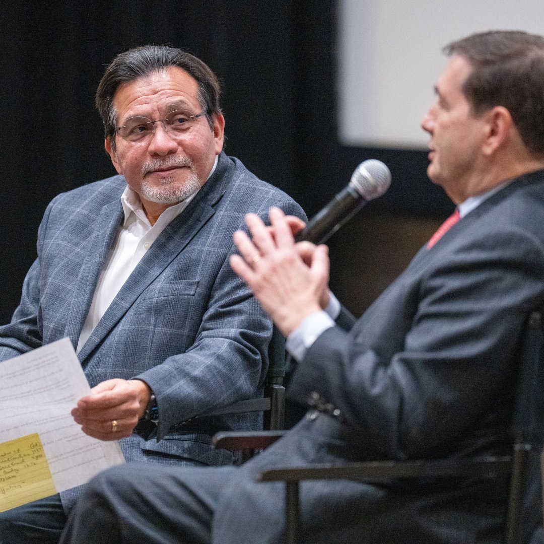 Dean Alberto Gonzales and NFL General Counsel Jeff Pash had a field day during the "Behind The Game" Q&amp;A session this week. If you missed it, you really fumbled the ball. 🏈🏆 #BelmontLaw #NFL
