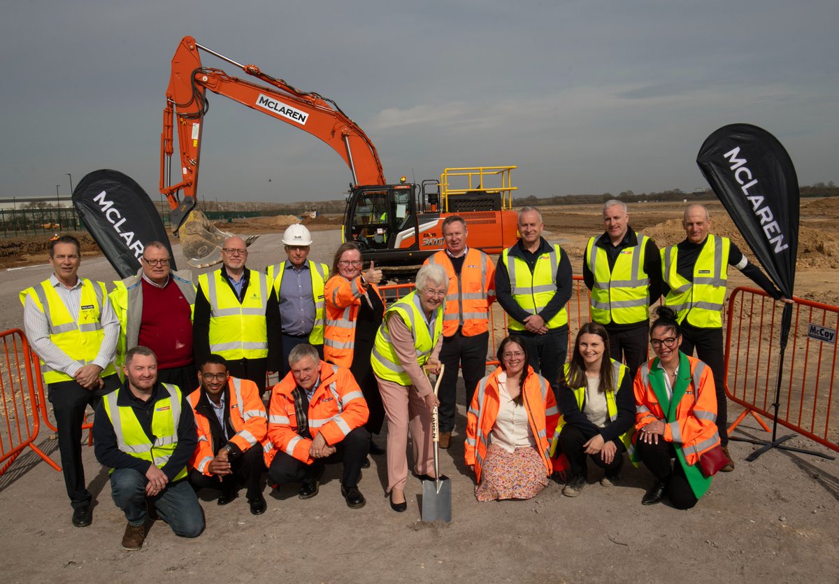 <a href="/MCLGroupPLC/">McLaren Construction Group</a>  has officially commenced construction on an advanced technological Distribution Centre for leading retailer, TJ Morris Ltd, <a href="/UnityYorkshire/">Unity Yorkshire</a> development creating 1000 new jobs &amp; opportunities for #doncasterisgreat &amp; <a href="/SouthYorksMCA/">South Yorkshire Mayoral Combined Authority</a> region

rb.gy/m7mw9b