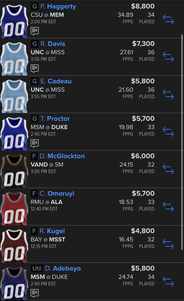 FanDuelLocks's tweet photo. #MarchMadness Main🏀🔐 https://t.co/KBLSfBaHAZ