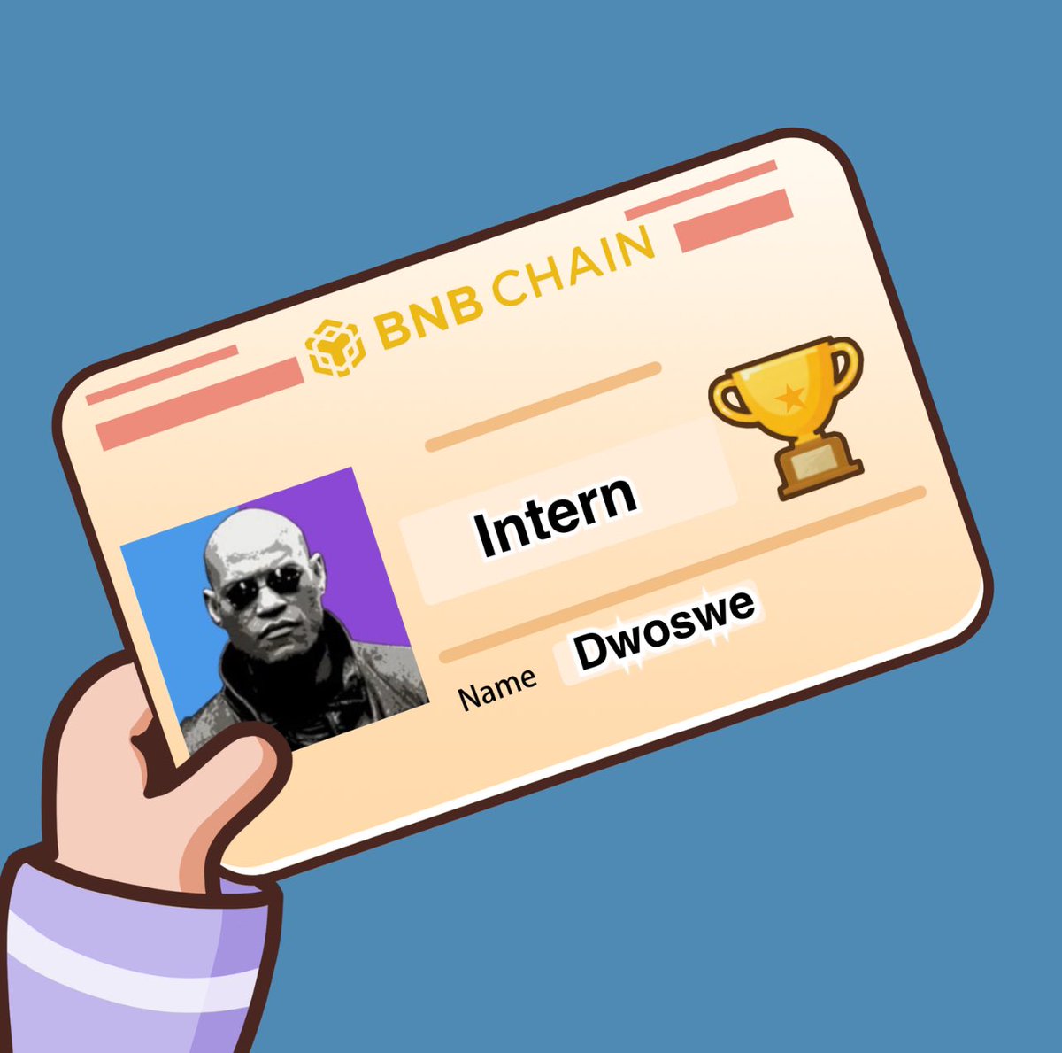 Dwoswe's tweet photo. @moonshot 💯 #BNBCard 

0xdc06717f367e57a16e06cce0c4761604460da8fc https://t.co/eGAzrB98zH