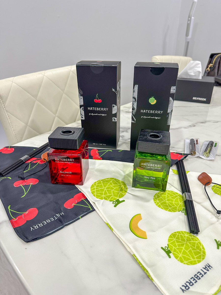 nut_13's tweet image. HATEBERRY Perfume Reed Diffuser
#PerfumeReedDiffuser #ก้านไม้หอมปรับอากาศ #Hateberryscent