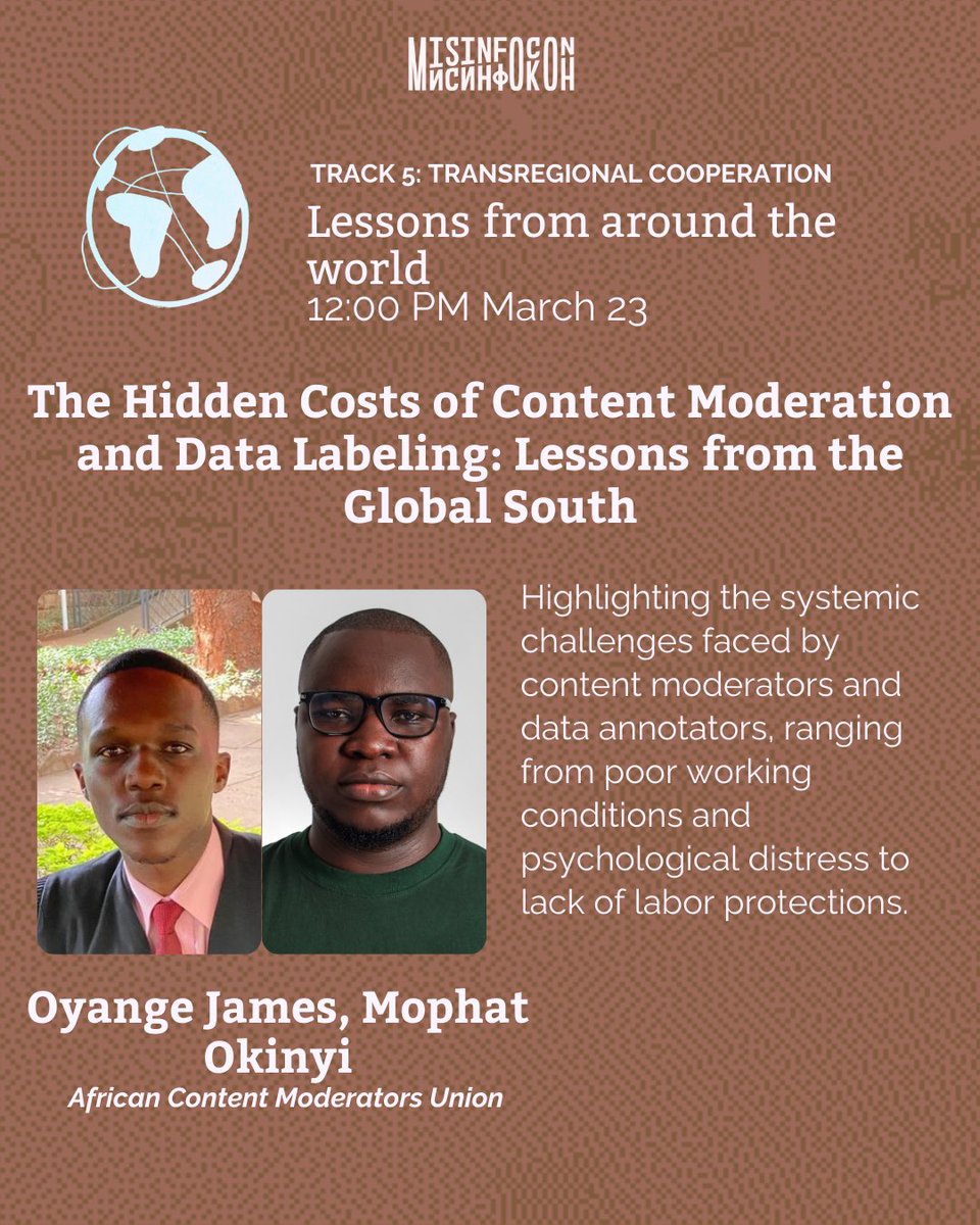 tattlemade's tweet image. Meet Our #MisinfoCon 2025 Speakers!
Join us in Bengaluru to learn more about Trans-regional Cooperation through these lightning talks.
See you soon!