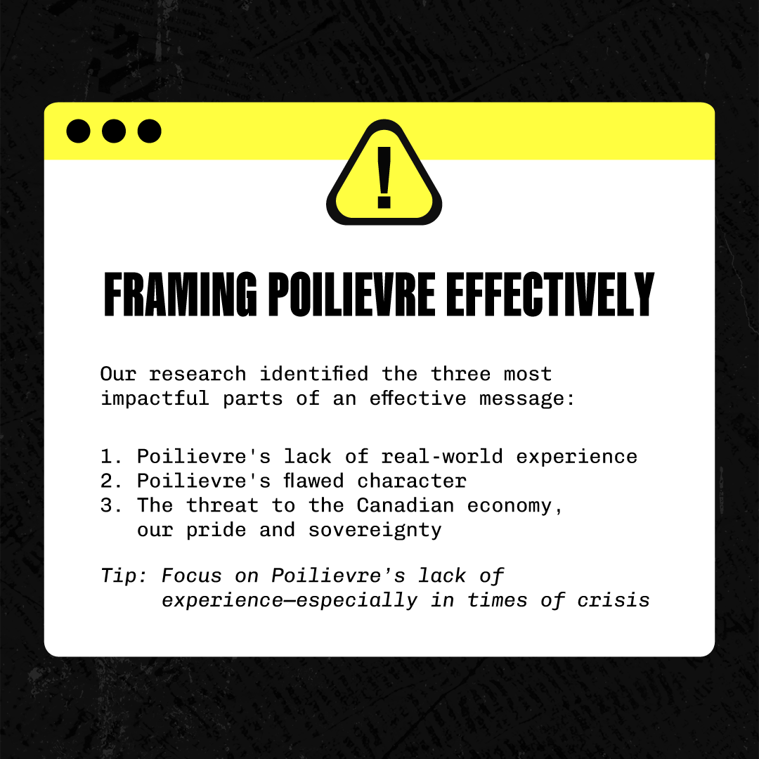 Protect__Canada's tweet photo. Protecting Canada has been mounting a strategic defense of Canadian values against the unchecked right-wing conservative surge, and it’s working.

Uncover a data-driven roadmap that lays out the strategy to stop Poilievre.

https://t.co/3Cz8wbaQOD 
#Cdnpoli #NeverPoilievre https://t.co/j8aESQpj3S