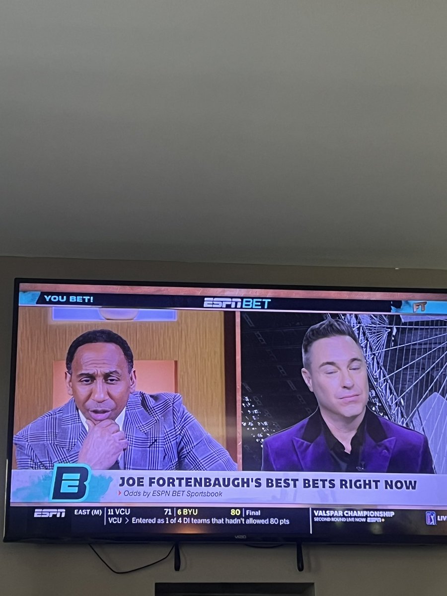 dylan0sborne1's tweet photo. Nice to see Mr.Floop from spy kids on @FirstTake @stephenasmith @MollyQerim @espn 
#espn #MarchMadness #firsttake https://t.co/fUISEJ0vZl