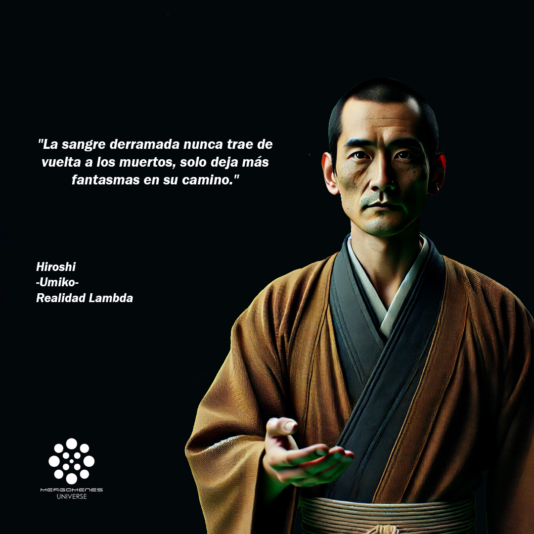 MergomenesU's tweet photo. #ReflexiónProfunda #Hiroshi #Umiko #RealidadLambda #VenganzaOVerdad #ElCaminoDeLaPaz #FantasmasDelPasado #SabiduríaAzuri #MergomenesUniverse https://t.co/SYhfBj1Dj1
