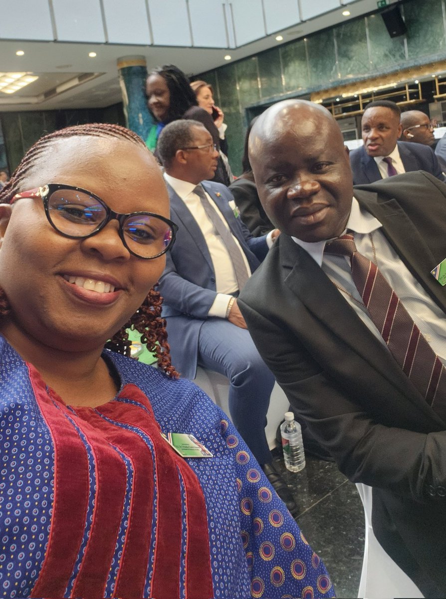 PulengL's tweet photo. We came, we saw.....& we are inspired, energised and proud to be women in #Africa!
Thank you & congratulations HE Dr @Netumbondaitwah , 1st female President of Namibia π³π¦.
History in the making!!
#Equality #Empowerment #Leadership #Commitment
Happy #IndependenceDayNamibia π https://t.co/Z6NDlD8tAA