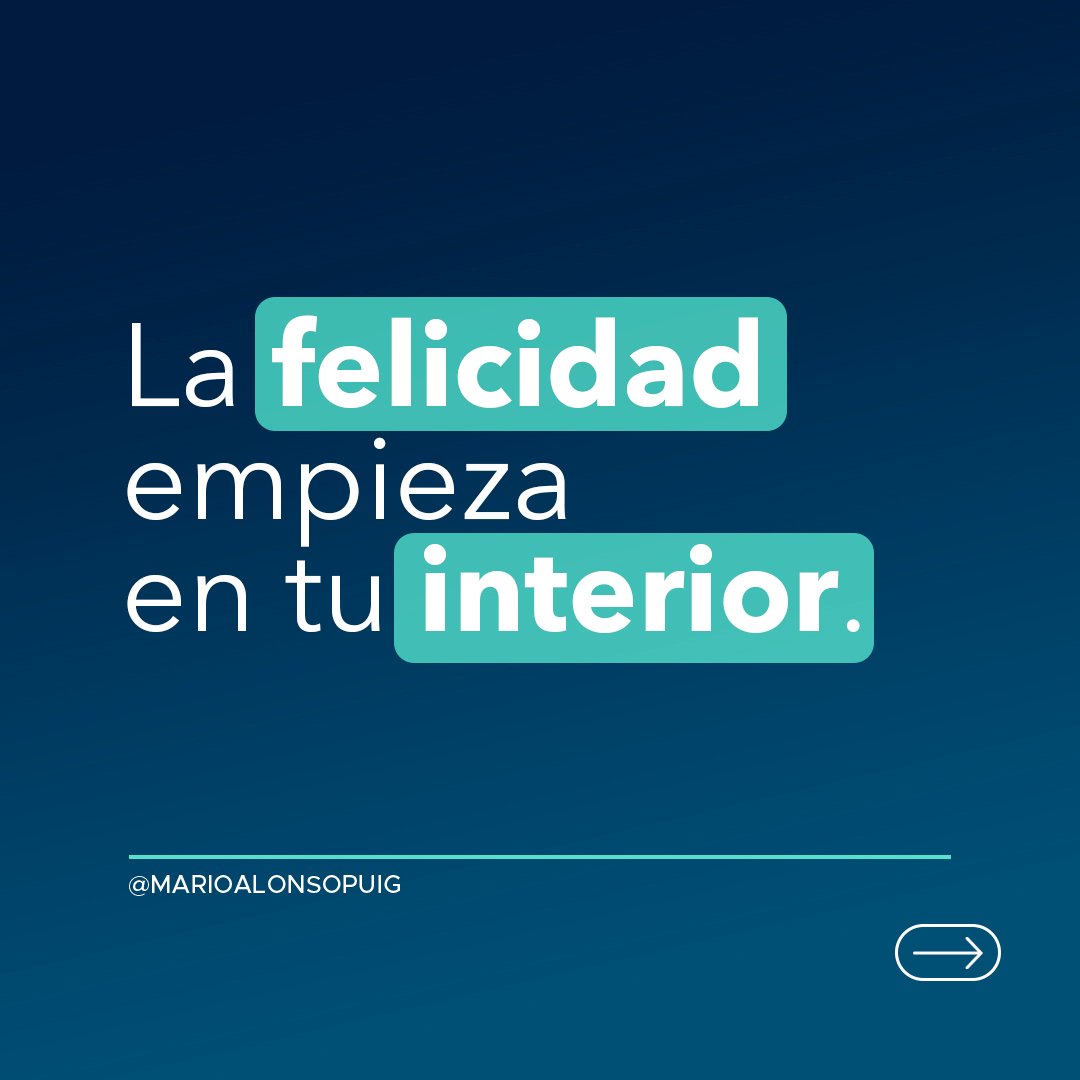 MarioAlonsoPuig's tweet image. La felicidad no viene de fuera, sino de dentro. No es algo que se alcanza, sino una forma de vivir basada en la gratitud, el amor y el propósito. Cuando conectas contigo mismo, descubres que la verdadera felicidad siempre ha estado en ti.