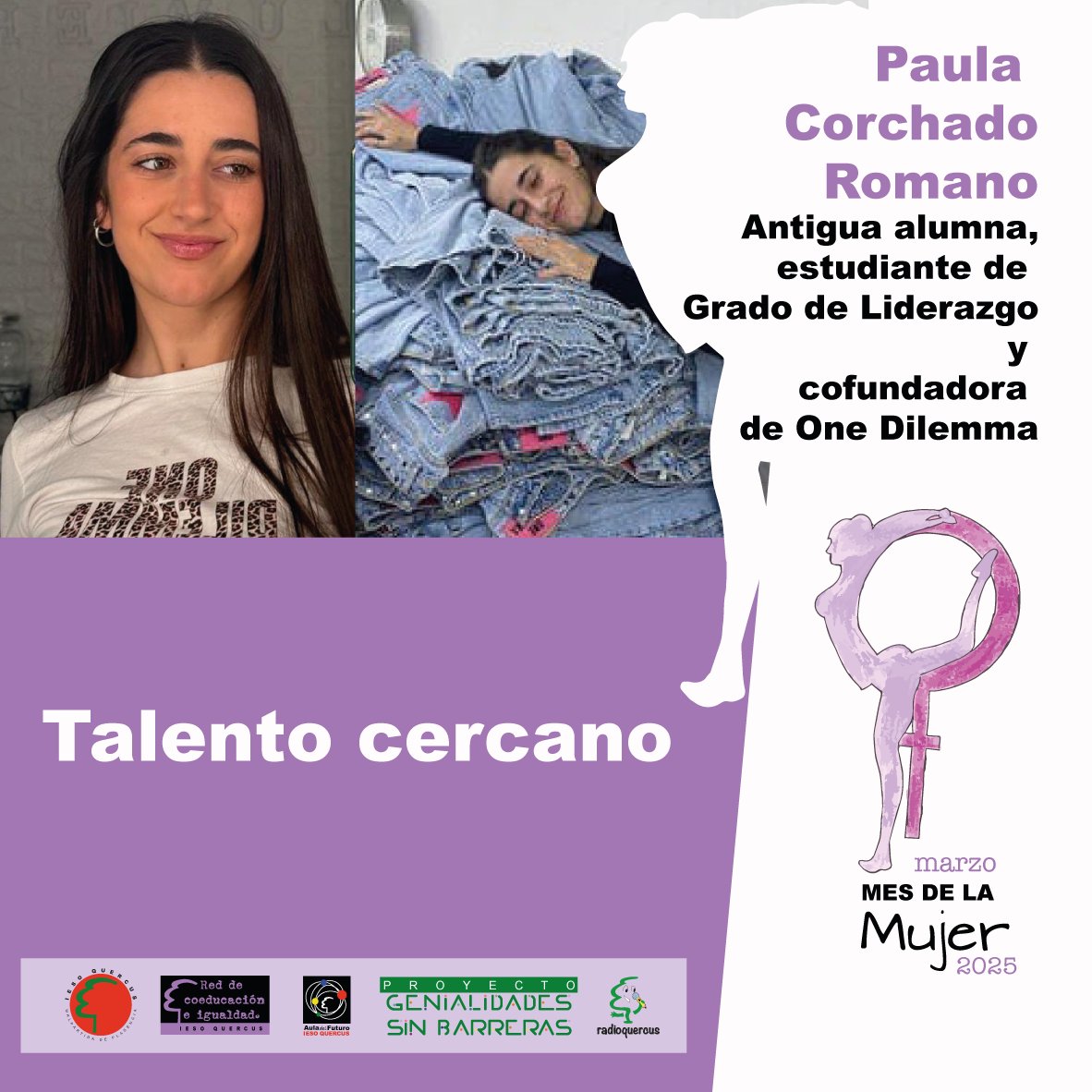 Actividades promovidas en el mes de la Mujer por la Red de cooperación e igualdad del centro y con la participación del #proyectoAulaDelFuturo y #ProyectoGenialidadesSinBarreras  <a href="/inclusionad/">Servicio de Inclusión y Atención a la Diversidad</a> <a href="/InnovacionForm/">Innovacion_Formación_Emprendimiento</a>