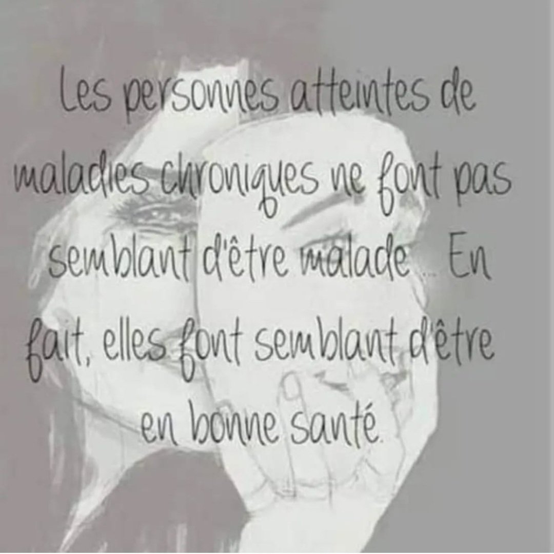 JulieGLeBrun's tweet photo. #maladiesrares #maladieschroniques #handicapinvisible #htic 💞 https://t.co/gtmRsVSedm