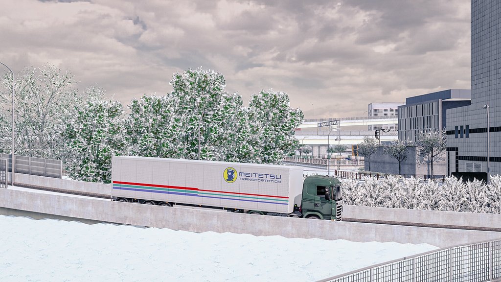 therionizer's tweet photo. Project Japan v 1.0.11
Delivery 57 : Miyoshi-Suita
Cargo : Bottled Water
Part 6
#ProjectJapan #ETS2jp #ETS2 #EuroTruckSimulator2 #SavePalestine #SaveGaza #PrayForPalestine 🇵🇸 #DoubleStandards https://t.co/jRwcEFrUzT