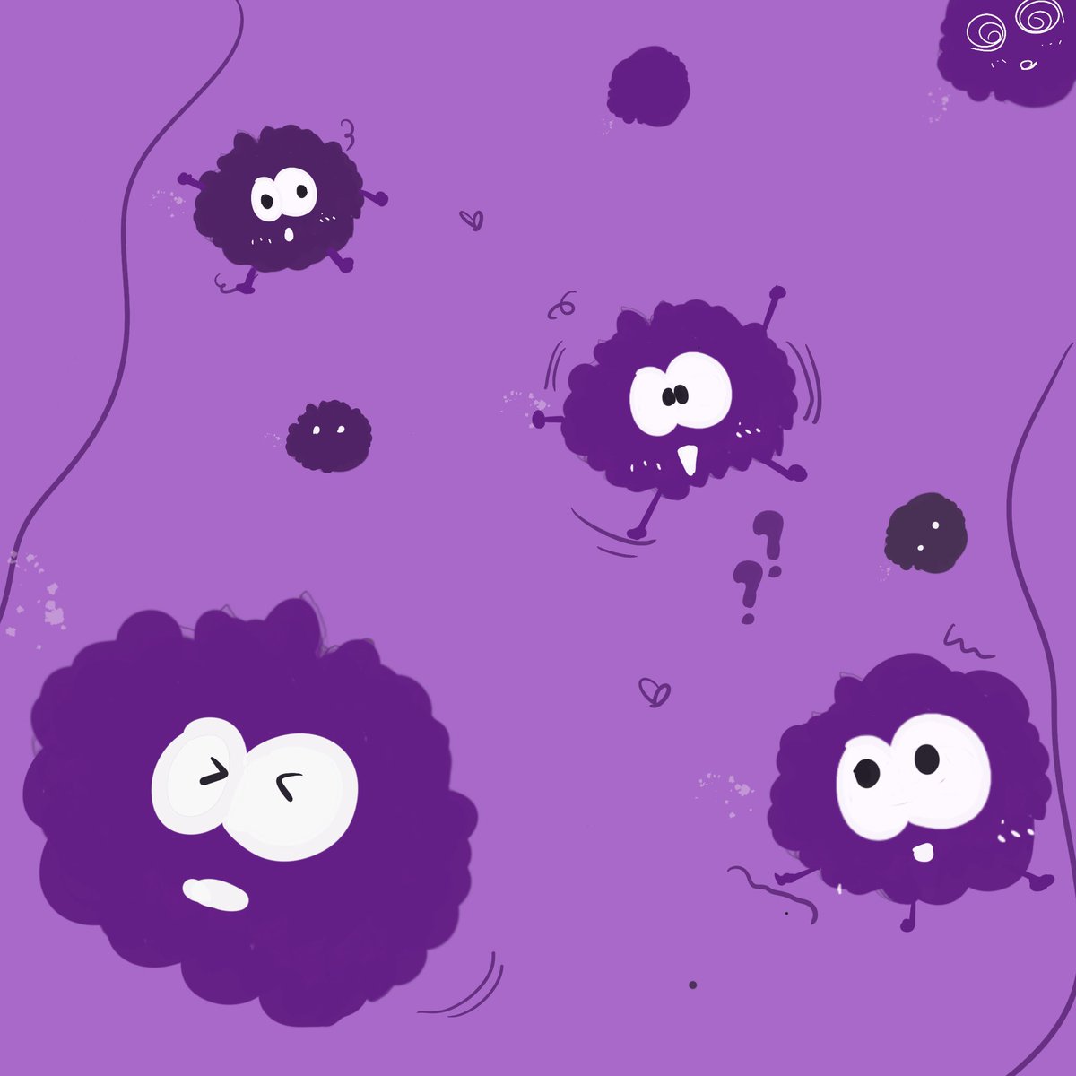 Gmonad <a href="/monad_xyz/">Monad</a>  <a href="/mikeinweb/">MIKEWEB</a> 
Soot Spirits  
In the animated film Spirited Away , they are the little helpers of Kamaji (the Boiler Man). They love eating star-shaped candies and work to transport coal. Here, monad-inspired purple aesthetic has been incorporated.