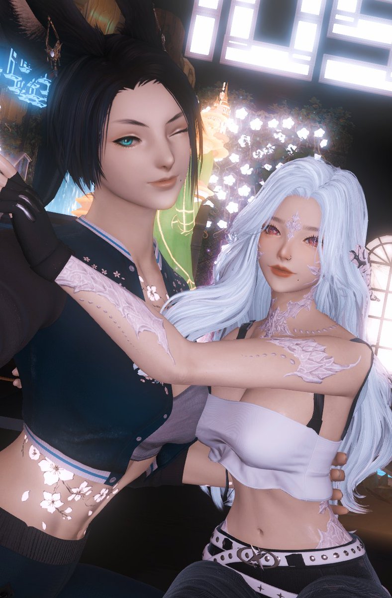 Val_isGrey's tweet photo. Who run the world? (~˘▾˘)~ @elarea_xiv ♡
❀
Just finished doing rehearsal for @ClubLUMOS_FFXIV  event tomorrow!
❀ 
#ffxivsnaps #gposers #gpose #ffxivcommunity #FF14 #FFXIVScreenshots #ClubLUMOS https://t.co/wwAaaL7lDJ