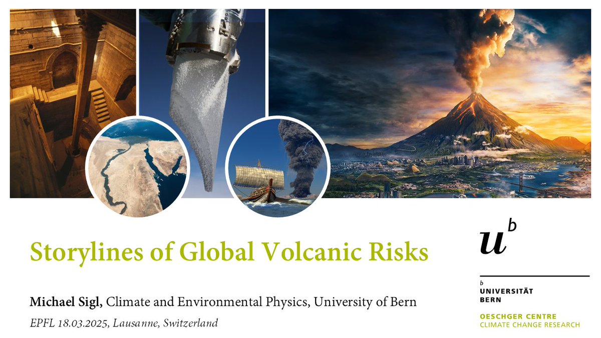 It was a great experience to talk to the next generation of environmental engineers about volcanic threats to global society. <a href="/EPFL/">EPFL</a> 👨🏼‍💻🌍🌋
