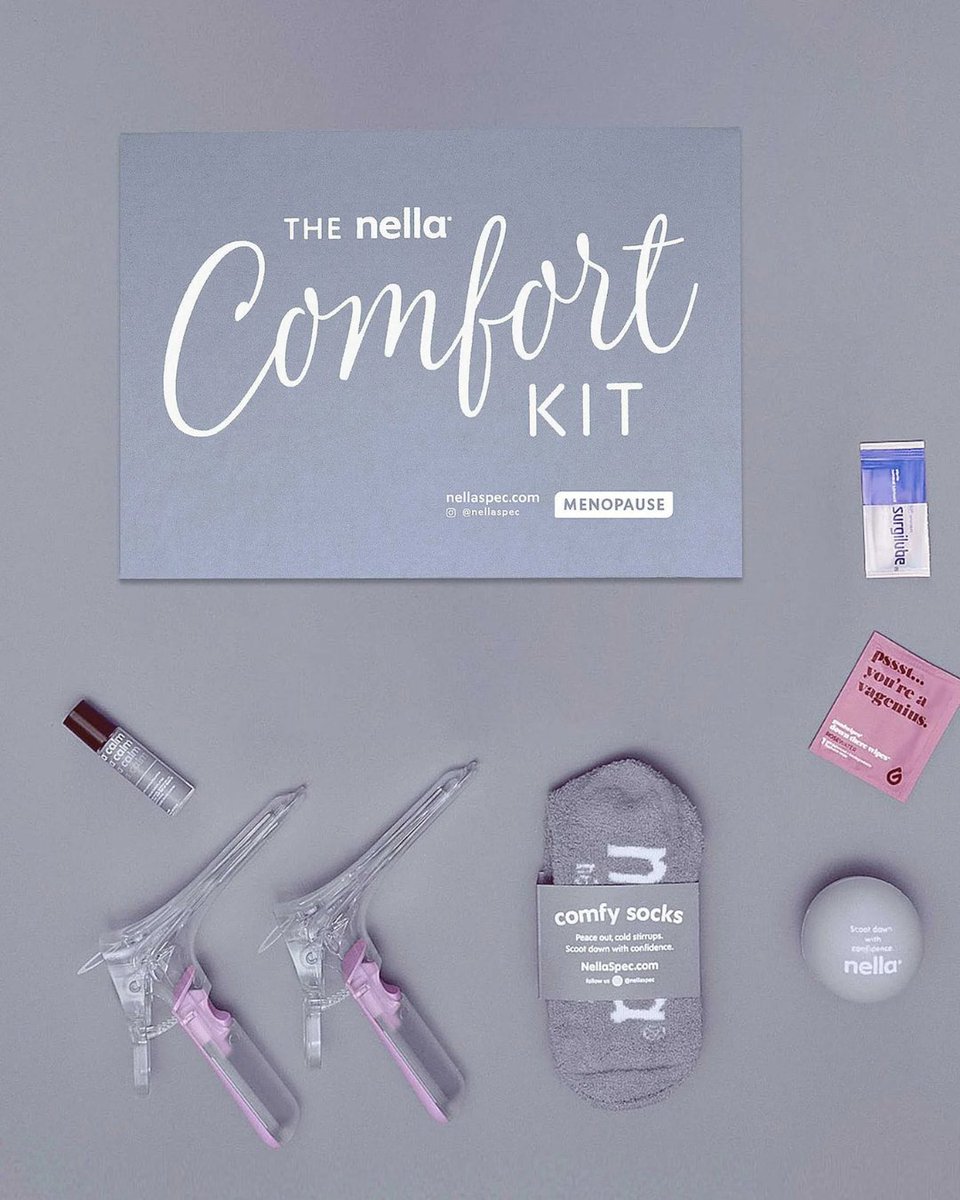 The Nella Comfort Kit is getting an UPGRADE! We now have  a Comfort Kit to fit every gynecological exam, life stage, and body type! 

- Curves
- Menopause
- Maternity 
- Classic Comfort Kit

Because all patients deserve comfort and care: nellaspec.com/collections/al…