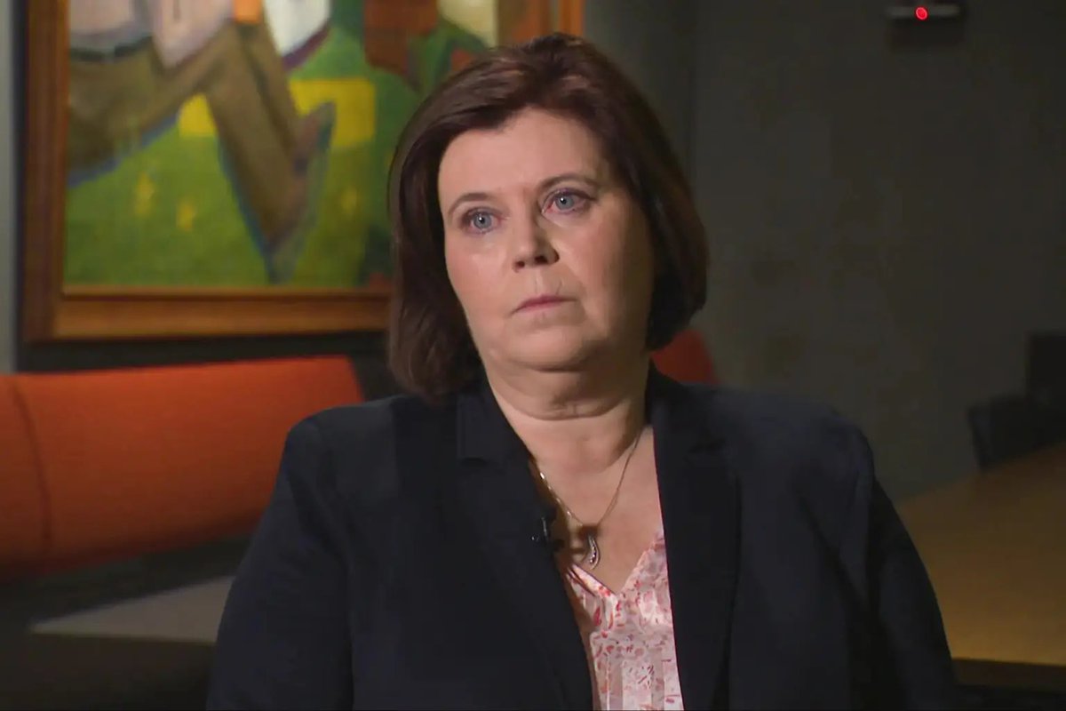 libsoftiktok's tweet photo. Meet Iceland’s “minister for children”  Ásthildur Lóa Thórsdóttir.

She just resigned after admitting she had a baby with a 16-year-old boy when she was a church group counsellor which he attended. https://t.co/WBa33ZMfAD