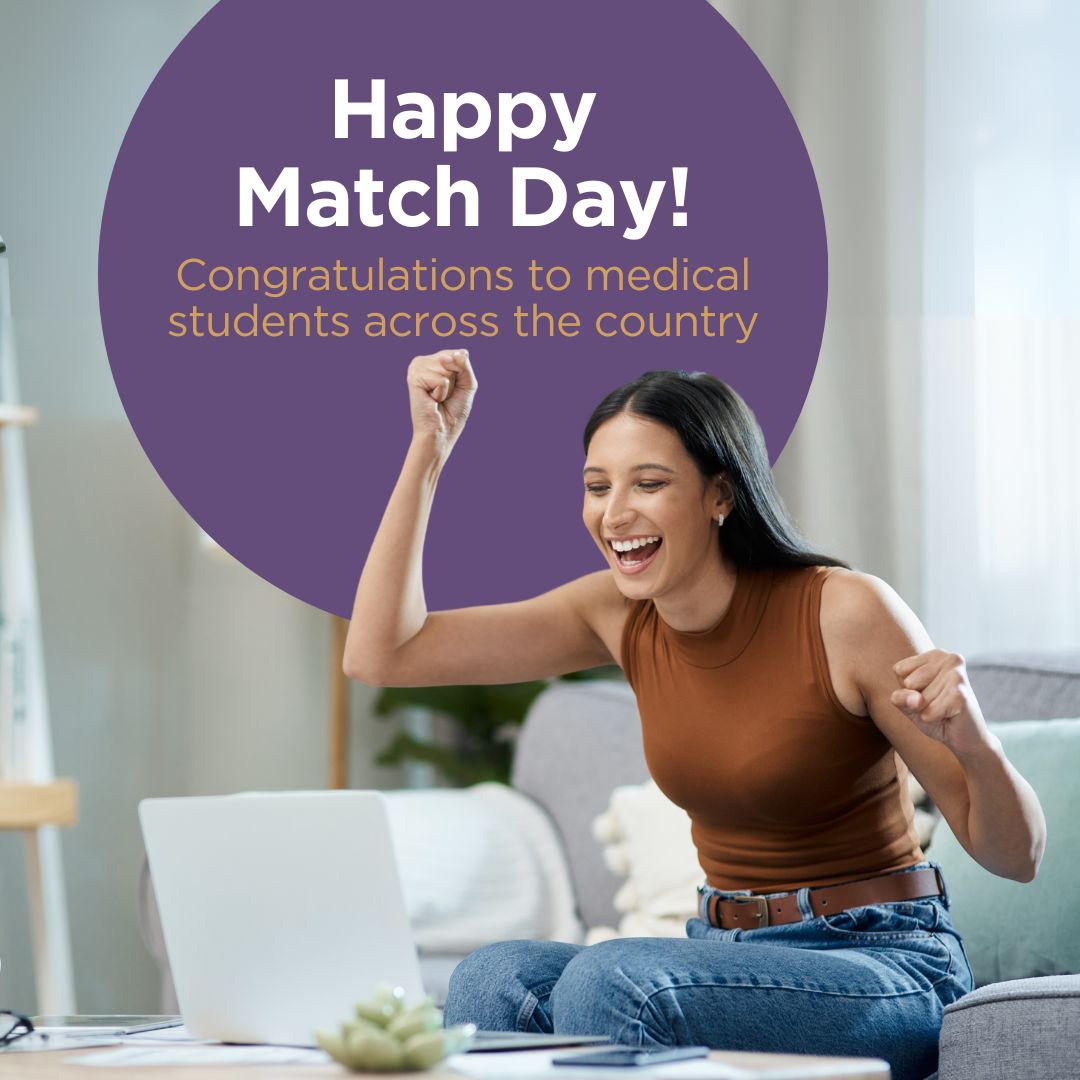 Happy Match Day 2025 🎉 Congrats to medical students across the country. We look forward to supporting your career from residency onwards!

Looking for career resources as a resident? Start here:  ow.ly/Ax9G50V1veY

#MatchDay2025 #MedicalStudents #FutureDoctors