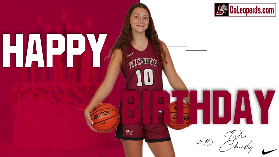 Lafayette WBB (@lafayettewbb) on Twitter photo Happy Birthday to our sophomore forward Tasha Chudy!! We hope you have the best day Tasha 🥳🐆🎂 <a href="/NatashaChudy/">Natasha Chudy</a> Happy Birthday to our sophomore forward Tasha Chudy!! We hope you have the best day Tasha 🥳🐆🎂 <a href="/NatashaChudy/">Natasha Chudy</a>