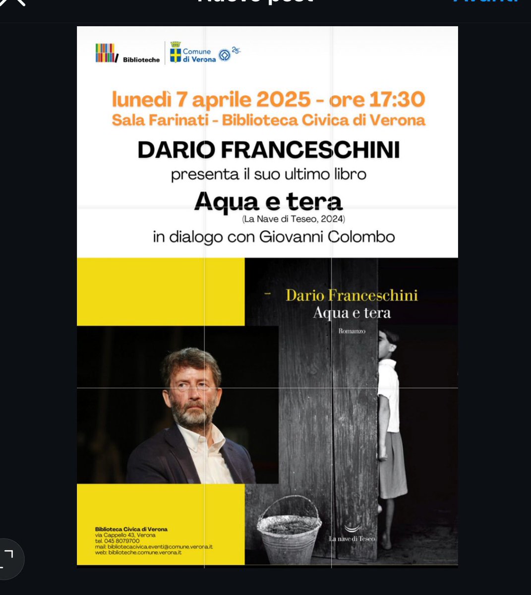 Dario Franceschini (@dariofrance) on Twitter photo 