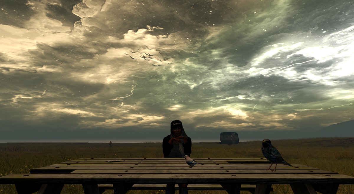 OnlineDrLeZ's tweet photo. 2024 in SL: #secondlife #fridayflashbacks #digitalart feels like #limbo #theinbetween https://t.co/XXbjG0fJRV