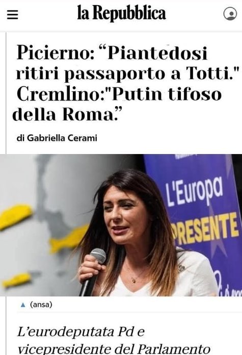 Non abbiamo mai pubblicato una notizia con questo titolo: lo screenshot che sta circolando sui social è falso e frutto di un fotomontaggio