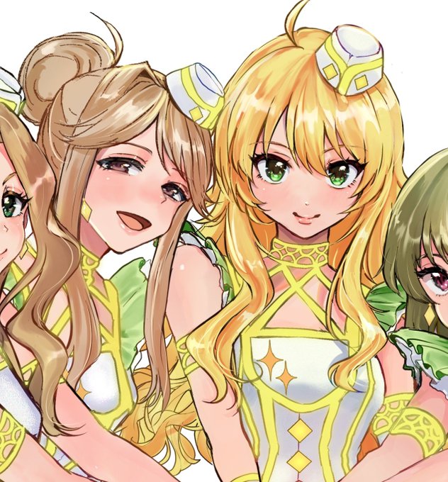 フラスタの絵は無事完成しました💀めちゃくちゃ光りまくっている⭐✨全貌はライブ後にあげられたらいいね🌟 