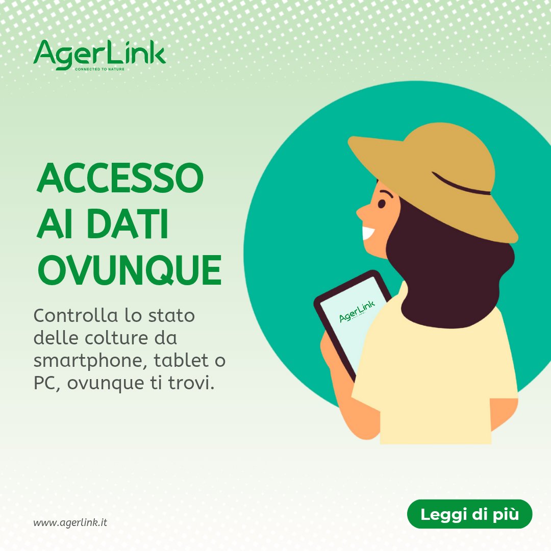 AgerLink_it's tweet photo. Gestisci le colture da smartphone o PC con dati aggiornati in tempo reale grazie ai sensori IoT di AgerLink.
https://t.co/bEaz4KY8yD
#SmartFarming #IoT #AgricolturaDigitale #AgerLink https://t.co/CC4qsFjjl5