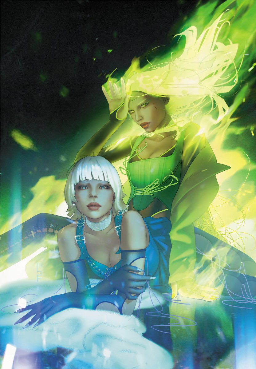 W. Scott Forbes (@scottforbes) on Twitter photo Here's my cover to FIRE & ICE: WHEN HELL FREEZES OVER #3 – out in JUNE 2025! 💚❄️ Here's my cover to FIRE & ICE: WHEN HELL FREEZES OVER #3 – out in JUNE 2025! 💚❄️