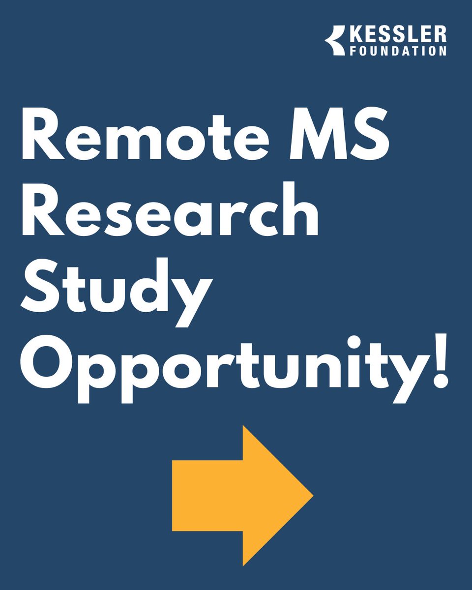KesslerFdn's tweet photo. Are you experiencing challenges with learning and memory due to multiple sclerosis? Join our remote cognitive training study! For more information, visit: https://t.co/whSQCy2XT4

#MS #Memory #CognitiveTraining #MultipleSclerosis #MSResearchStudy #KesslerResearch #KesslerChangingLives #MSAwarenessMonth
