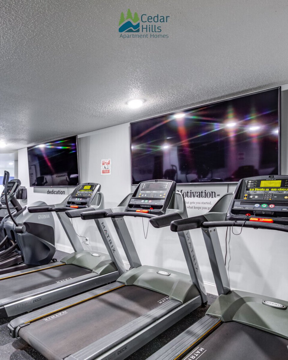 CedarHillsEast's tweet image. No need for a gym membership when you have access to top-tier equipment at home! #stayfit #activecommunity