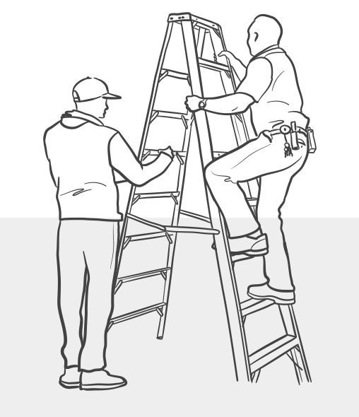March is National Ladder Safety Month! 

Before you climb, take a moment to review best practices for safe ladder use in our helpful WorkCare Ladder Safety Tips here: buff.ly/BaJFlKJ 

#LadderSafety #StaySafe #WorkplaceSafety #NationalLadderSafetyMonth