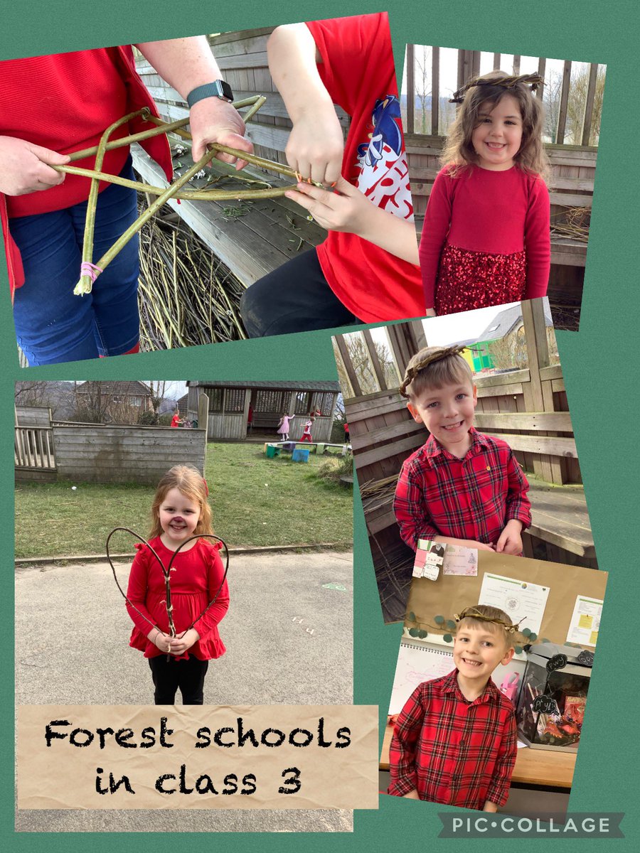 Dosbarth 3 had a wonderful afternoon with Mrs Cox taking part in willow craft in our outdoor provision. A collection of willow wands, crowns, hearts and stars.🌳😀🤩<a href="/garntegprimary/">Garnteg Primary</a> <a href="/mrsccox95/">Mrs C Cox</a>