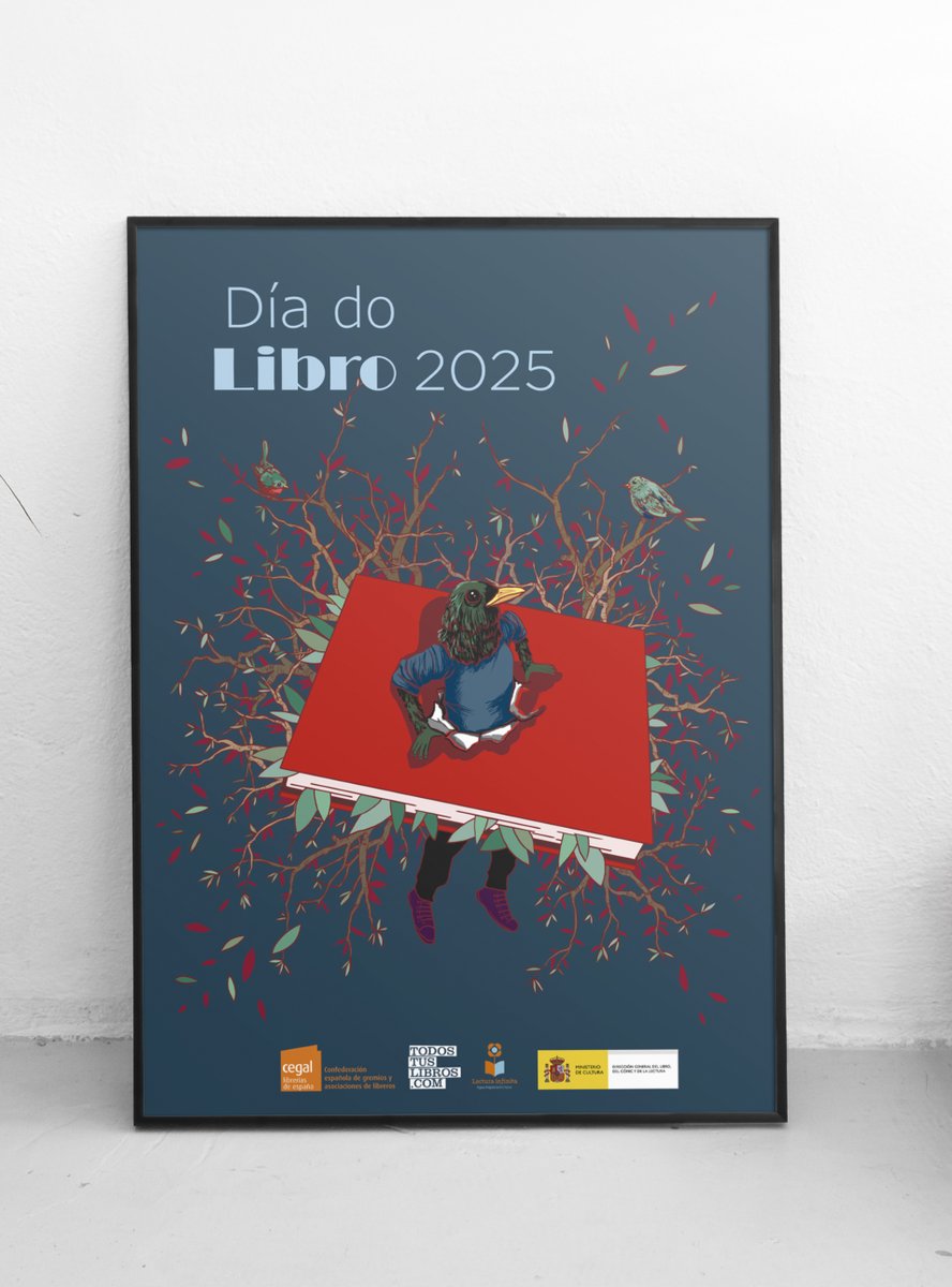 Terminamos la semana compartiendo con vosotros el cartel del Día del Libro 2025, obra de Maria Altuna, ilustradora, ceramista y artista visual nacida en Zizurkil (Gipuzkoa) y afincada en Bilbao, nos muestra los libros como nido, como refugio.

#DíadelLibro #librerías