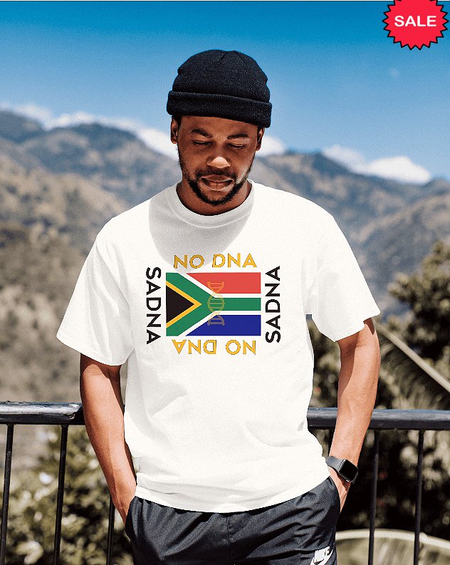 RSADnaThreads's tweet image. SADNA shirts? Premium quality. The fabric? Smooth. The print? Sharp. The durability? Tested and washed more times than my patience on bad WiFi still looks brand new.Get yours and see the difference. #SADNA #HumanRightsDay #FedeSho #FlyDay #HONORXBafanaBafana #HONORX9c #BikosManna