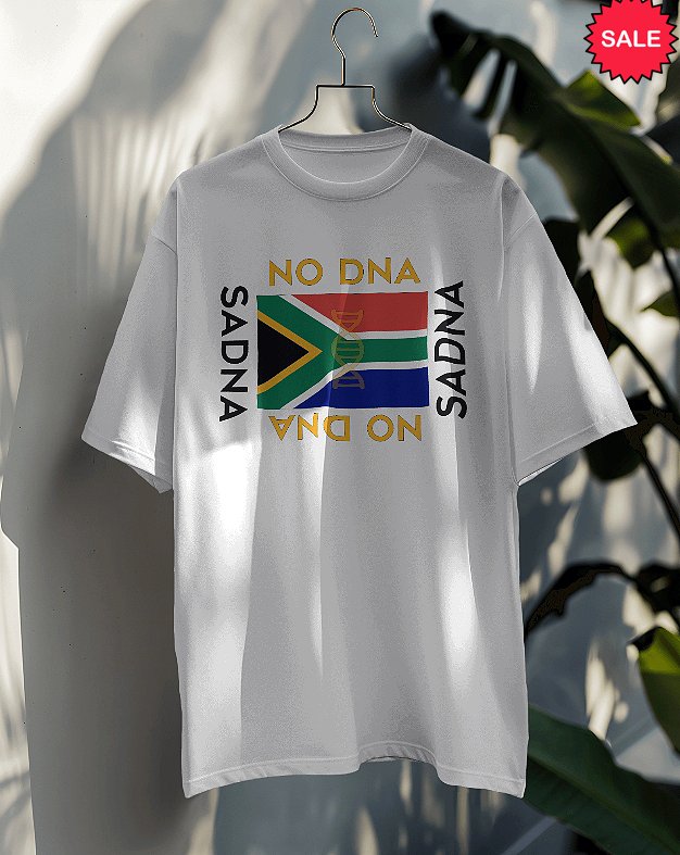 RSADnaThreads's tweet image. SADNA shirts? Premium quality. The fabric? Smooth. The print? Sharp. The durability? Tested and washed more times than my patience on bad WiFi still looks brand new.Get yours and see the difference. #SADNA #HumanRightsDay #FedeSho #FlyDay #HONORXBafanaBafana #HONORX9c #BikosManna