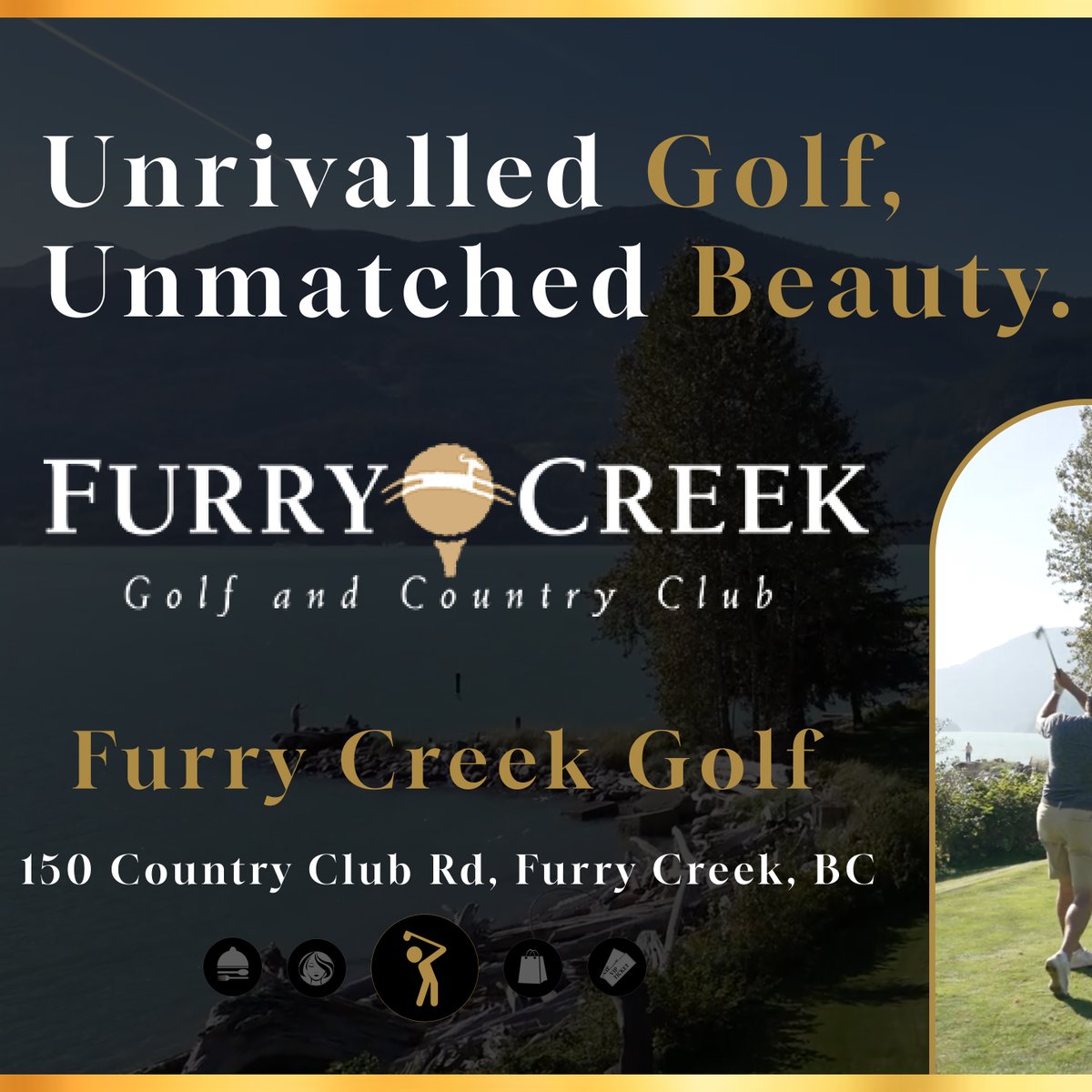 VipKeyClub's tweet image. Furry Creek Golf &amp;amp; Country Club ⛳️🌊

Discover one of British Columbia’s most breathtaking golf courses at Furry Creek Golf &amp;amp; Country Club. 🌅

For more information:
🌎 furrycreekgolf.com
📞 (604) 896-2224

#FurryCreekGolf #BCGolf #ScenicGolf

Download the VIP Key today! 📲