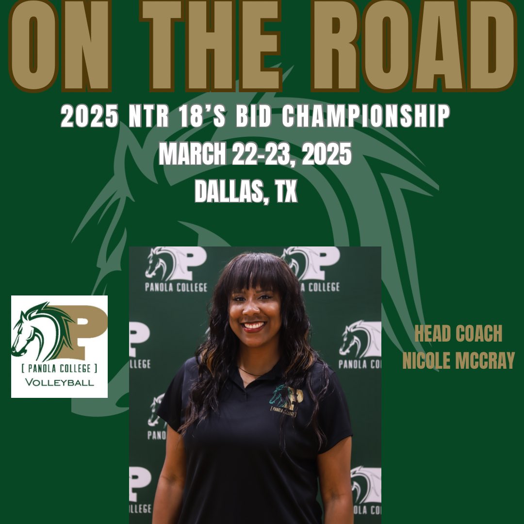 Panola College VB tweet media